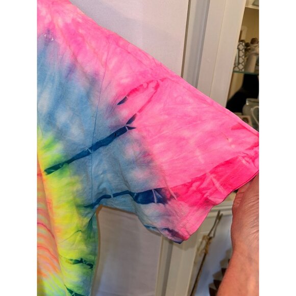 NWT Surf Life Tie-Dye Los Cabos Mexico T-Shirt XL 100% Cotton Skater Surfer - Picture 7 of 8